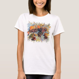 Camiseta Vincent Van Gogh - Naturaleza Muerta con Manzanas 