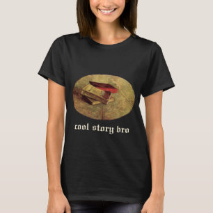 Camiseta Vincent van Gogh - Naturaleza muerta con tres libr