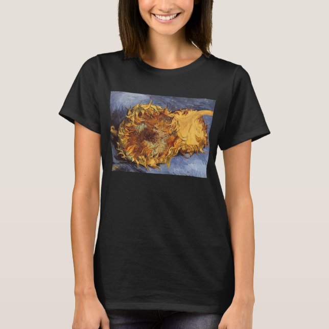 Camiseta Vincent van Gogh - Naturaleza muerta: Dos girasole (Anverso)
