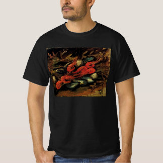 Camiseta Vincent van Gogh - Naturaleza muerta mejillones y
