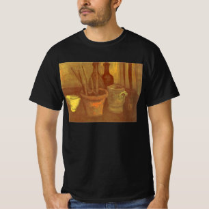 Camiseta Vincent van Gogh - Naturaleza muerta Pinceles en u