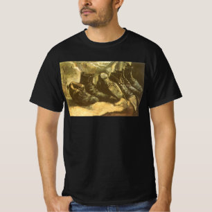 Camiseta Vincent van Gogh - Naturaleza muerta tres pares de