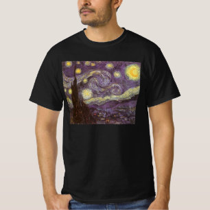 Camiseta Vincent van Gogh - Noche estrellada