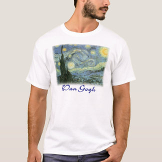 Camiseta Vincent van Gogh - noche estrellada