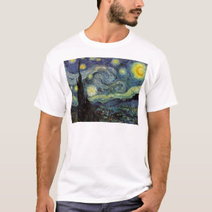 Camiseta Vincent van Gogh - Noche estrellada