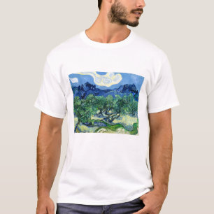 Camiseta Vincent Van Gogh, Olivos con los Alpilles