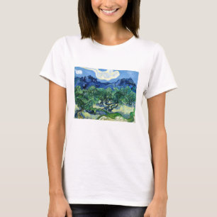 Camiseta Vincent Van Gogh, Olivos con los Alpilles