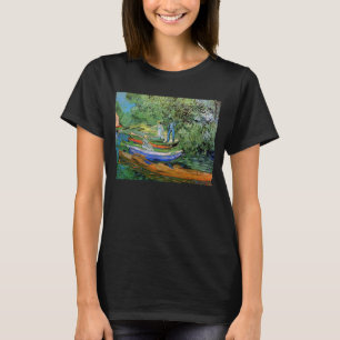 Camiseta Vincent van Gogh - Orilla del Oise en Auvers