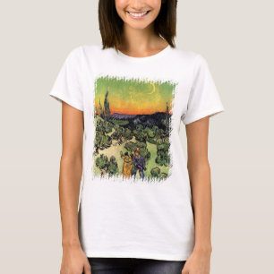 Camiseta Vincent Van Gogh - Paisaje con Pareja Arte Fino