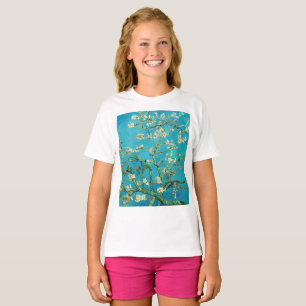 Camiseta Vincent Van Gogh pintando Almendros en Flor