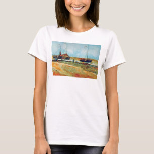 Camiseta Vincent Van Gogh - Playa en Scheveningen Arte Fino
