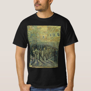 Camiseta Vincent van Gogh - Presos ejercitándose