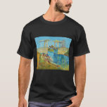 Camiseta Vincent van Gogh - Puente Langlois en Arles #1<br><div class="desc">El puente de los Langlois en Arles con el lavado femenino - Vincent van Gogh, aceite en lienzo, 1888, Arles</div>