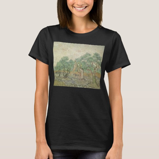 Camiseta Vincent van Gogh - Recolección de aceitunas (Anverso)