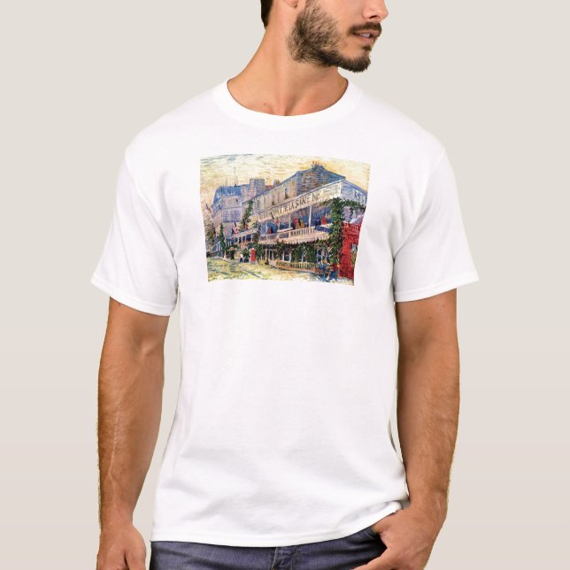 Camiseta Vincent Van Gogh - Restaurante De La Sirene (Anverso)