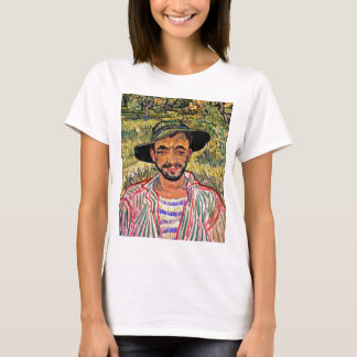 Camiseta Vincent Van Gogh - Retrato de un joven campesino