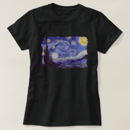 Camiseta Vincent Van Gogh Starry Night Vintage Bella Artes
