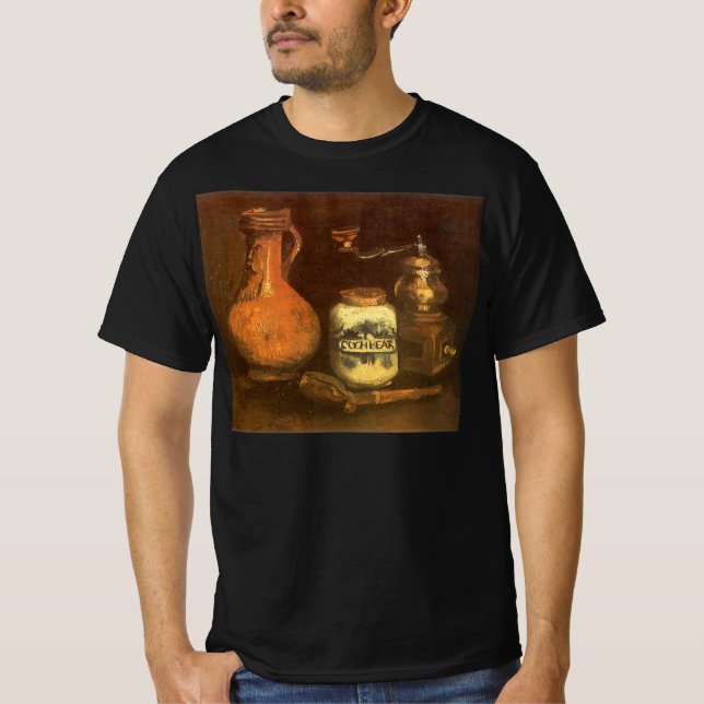 Camiseta Vincent van Gogh - Still Life with Coffee Mill (Anverso)
