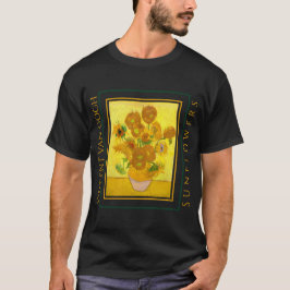CAMISETA VINCENT VAN GOGH SUNFLOWERS