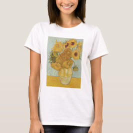 Camiseta Vincent Van Gogh - Sunflowers, 3ª versión