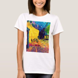Camiseta Vincent Van Gogh - Terraza del Café por la Noche P