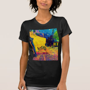 Camiseta Vincent Van Gogh - Terraza del Café por la Noche P
