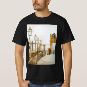 Camiseta Vincent van Gogh - Terraza y mirador