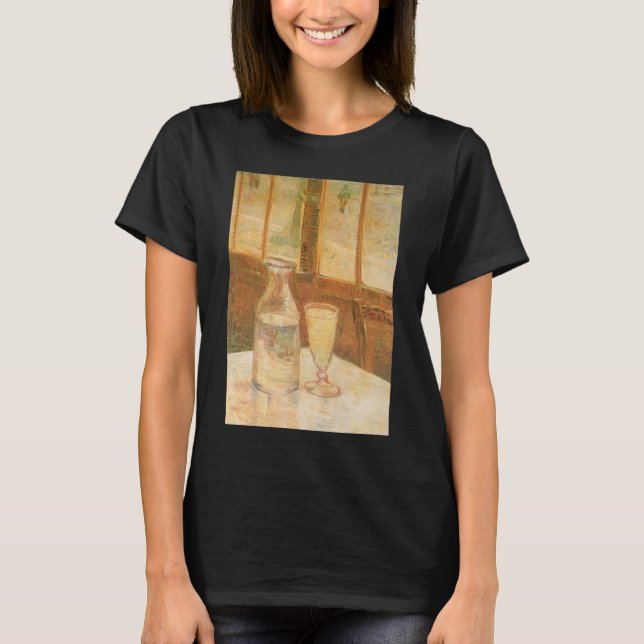Camiseta Vincent van Gogh - Todavía la vida con Absinthe (Anverso)