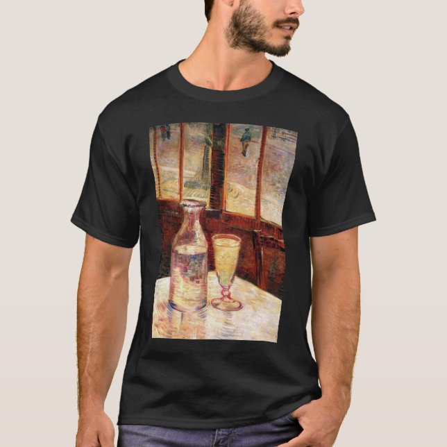 Camiseta Vincent Van Gogh - Todavía la vida con Absinthe (Anverso)