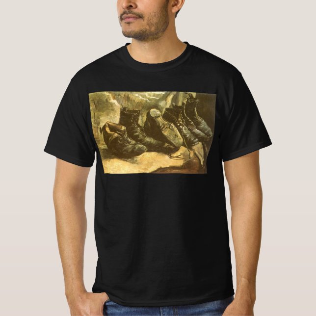 Camiseta Vincent van Gogh - Todavía la vida tres pares de z (Anverso)