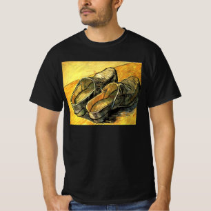 Camiseta Vincent van Gogh - Un par de troncos de cuero
