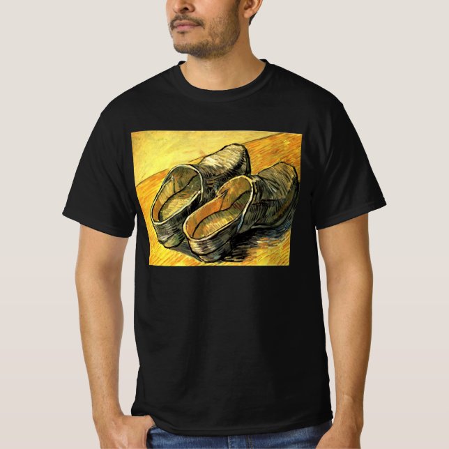Camiseta Vincent van Gogh - Un par de troncos de cuero (Anverso)