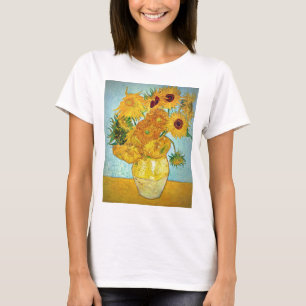 Camiseta Vincent van Gogh - Vase con 12 girasoles
