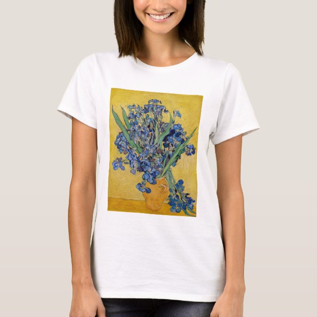 Camiseta Vincent van Gogh - Vase con irlandeses (Anverso)