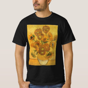 Camiseta Vincent van Gogh - Vase con quince girasoles