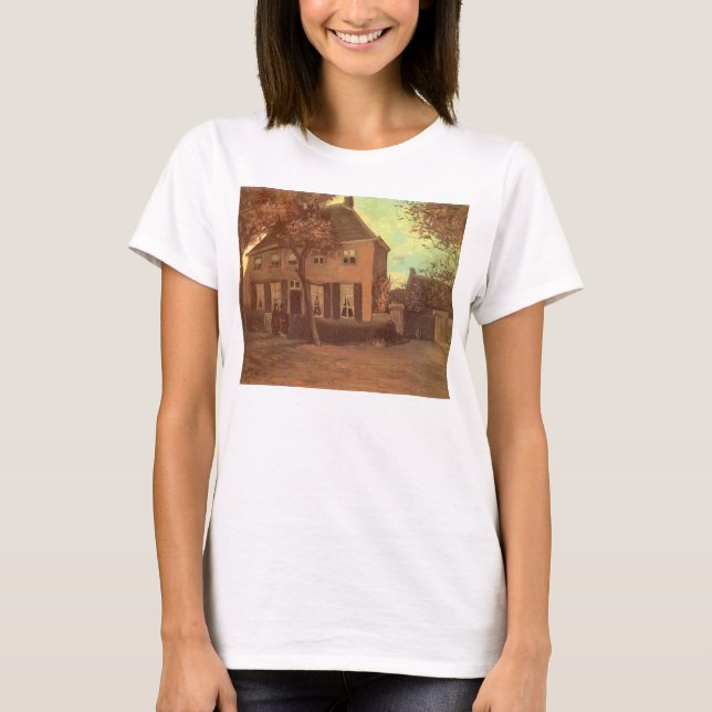 Camiseta Vincent van Gogh - Vicarage en Nuenen (Anverso)