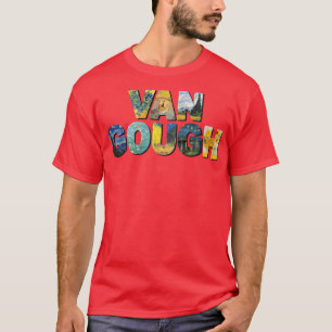 Camiseta Vincent Van Gough Tributo Sunflower Starry Night P