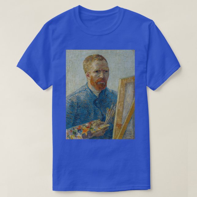 Camiseta Vincent Vangogh SPortrait (Diseño del anverso)