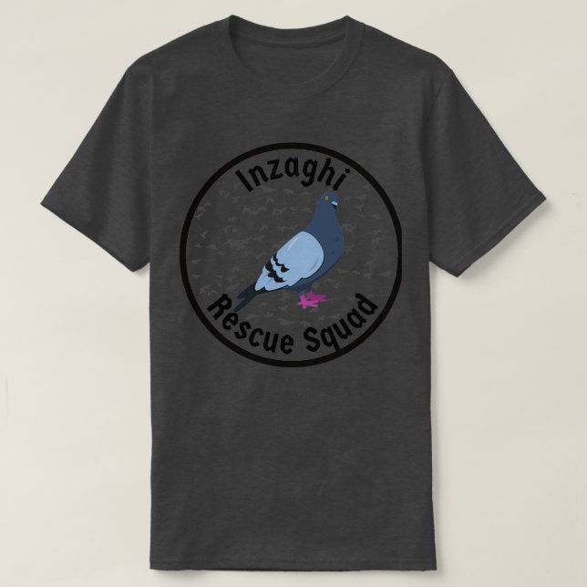 Camiseta Vincenzo Inzaghi Rescue Squad KDrama Pigeon (Diseño del anverso)