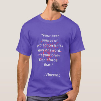 Camiseta vincenzo kdrama quote friend