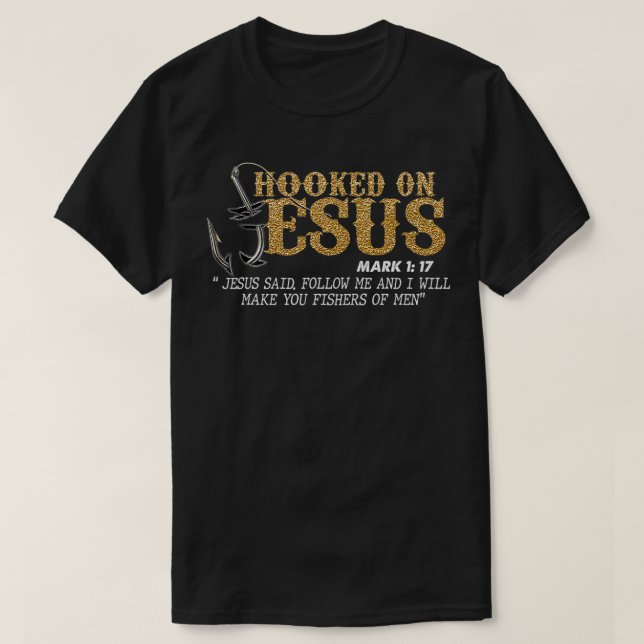 Camiseta Vinculado a Jesús Marcos 117, Verso de Biblia Reli (Diseño del anverso)