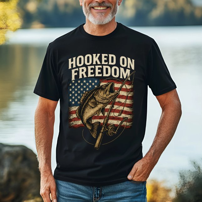 Camiseta Vinculado a la bandera de los Estados Unidos sobre (Subido por el creador)