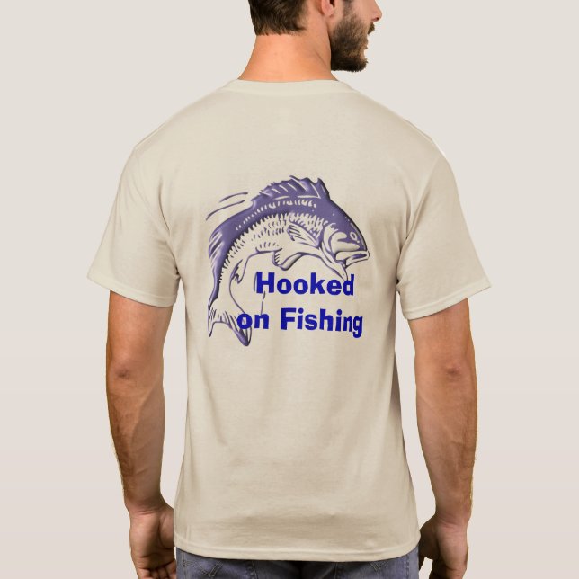 Camiseta Vinculado a la pesca (Reverso)