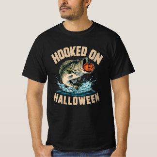 Camiseta Vinculado a la pesca de Halloween