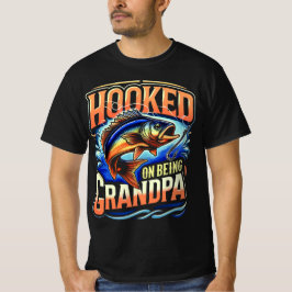 Camiseta Vinculado A Ser Abuelo Pescando