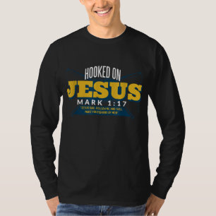 Camiseta Vinculado al diseño religioso de Jesús para los cr
