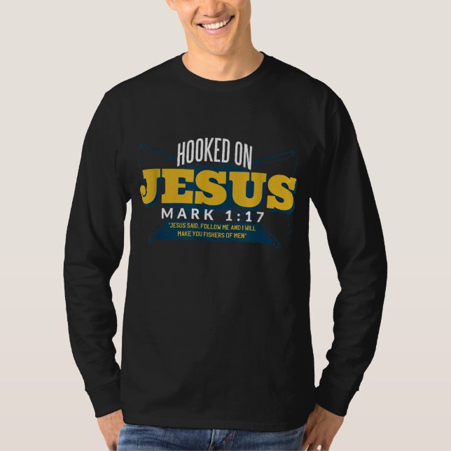 Camiseta Vinculado al diseño religioso de Jesús para los cr (Anverso)