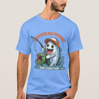 Camiseta Vinculado al Personalizado de pesca