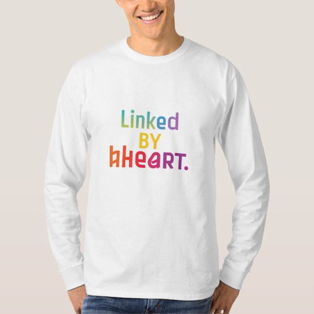 Camiseta Vinculado por el corazón (Anverso)