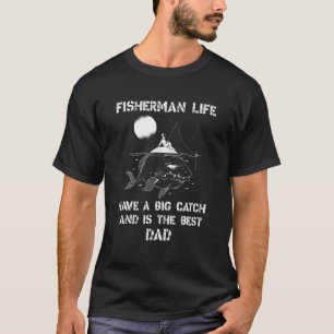 Camiseta Vinculamos Al Mejor Pescador De Papá Que Tiene Una